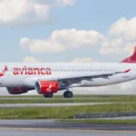 Avianca Airbus A320 en la pista