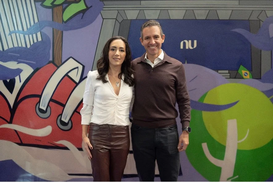 Cristina Junqueira y David Vélez de Nubank
