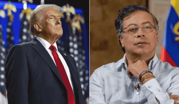 Donald Trump acusó a Petro de apoyar el narcotráfico Donald Trump acusó a Petro de apoyar el narcotráfico
