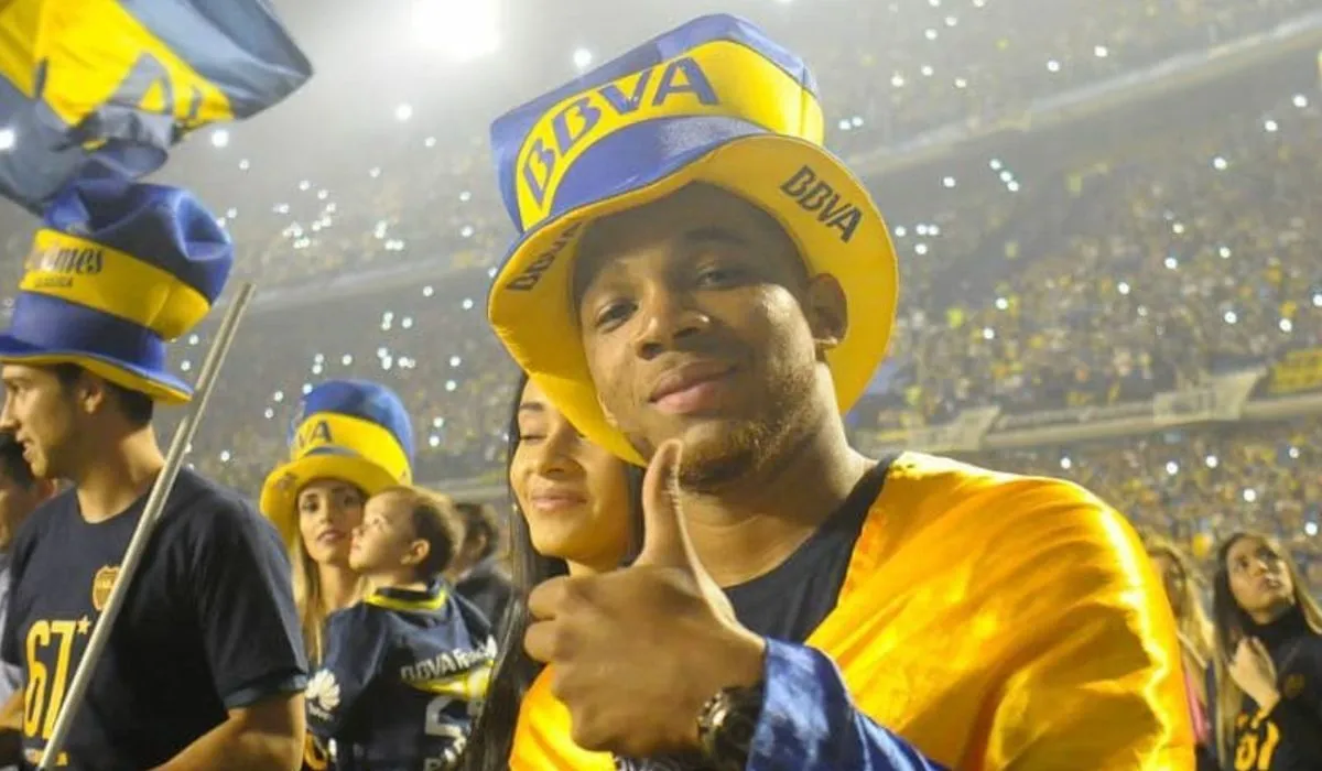 Frank Fabra en Boca de Argentina