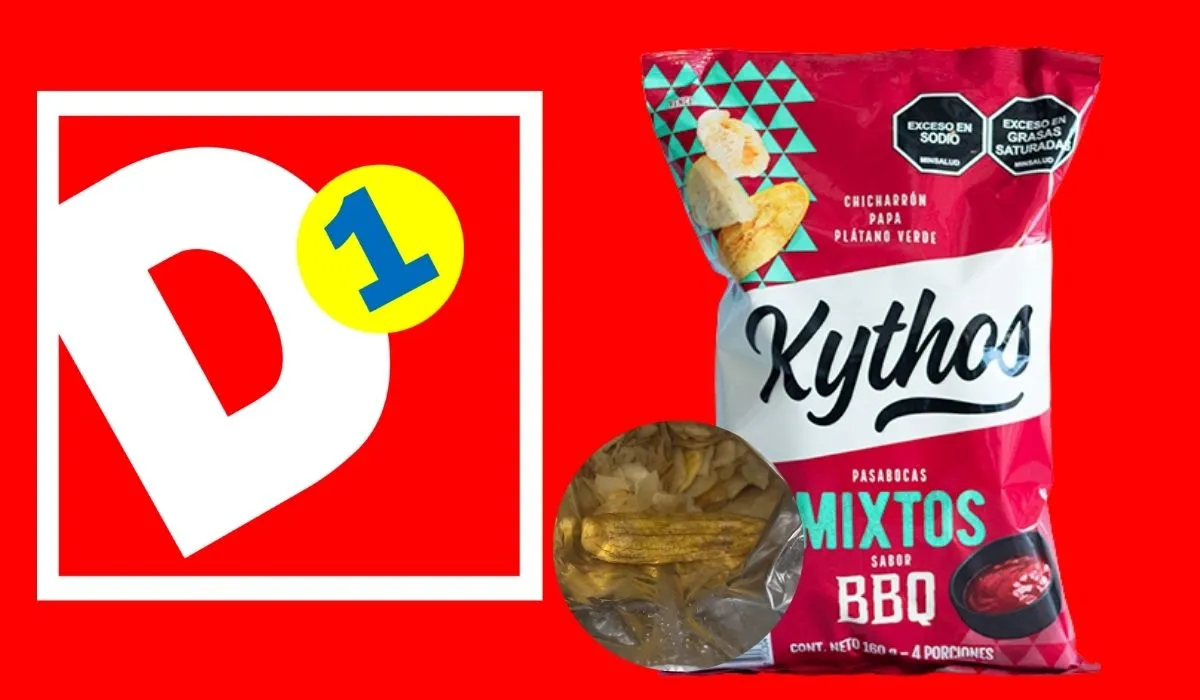 Hallazgo de un plátano en paquete de Kythos de D1