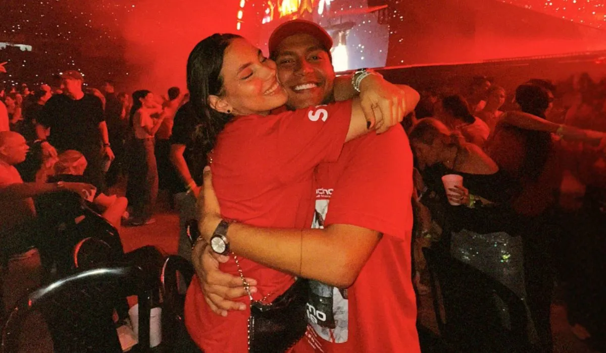 Juanda Caribe y Sheila Gandara