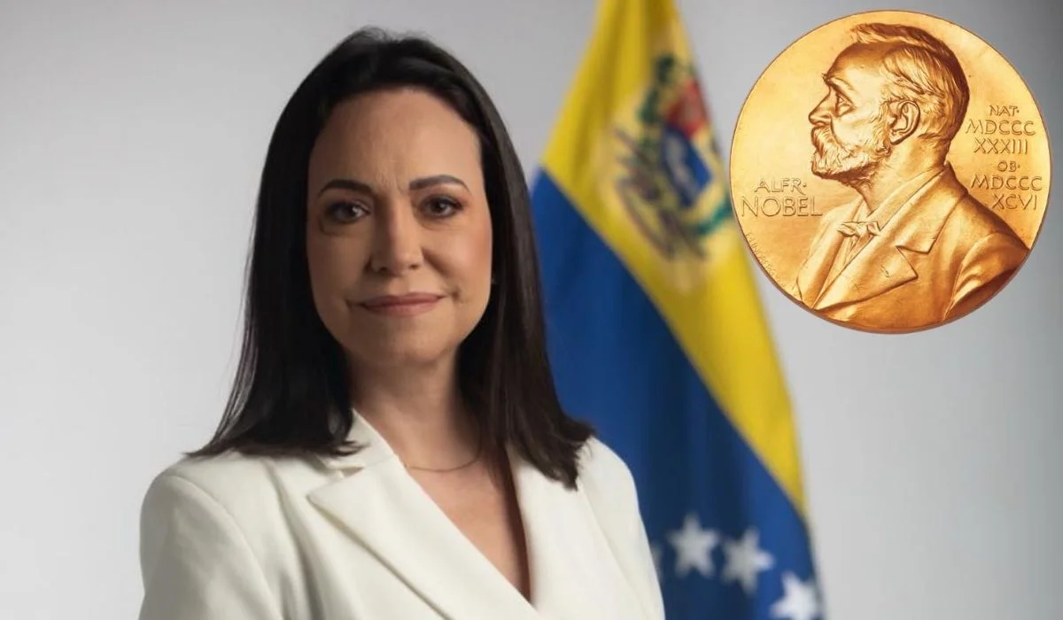 María Corina Machado, ganadora premio Nobel de Paz 2025