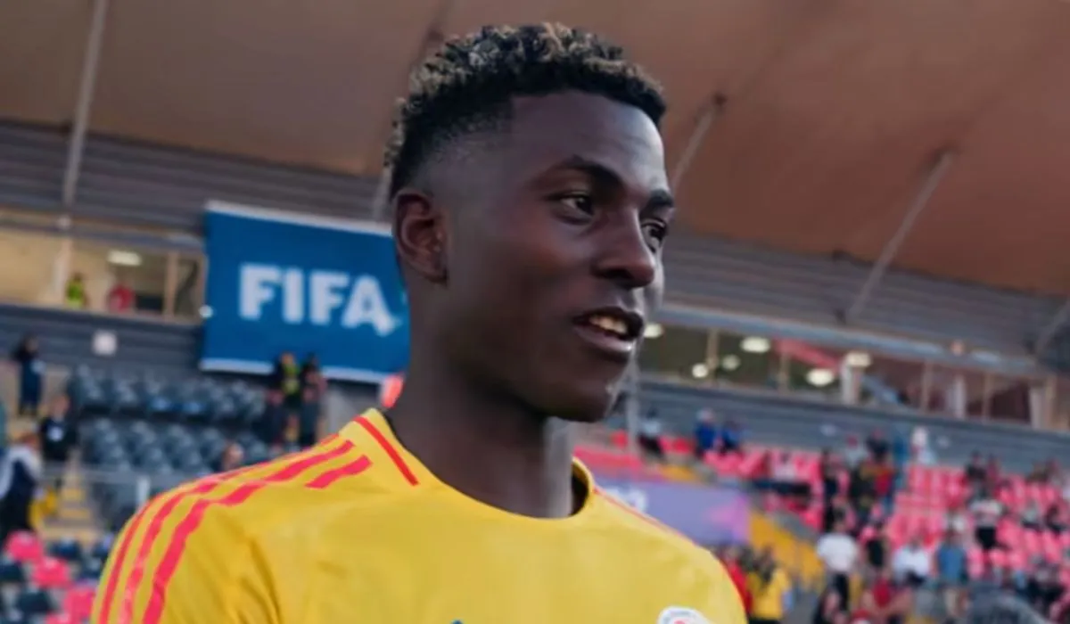 Neiser Villarreal, delantero sub-20 Selección Colombia