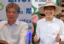 Bruce Mac Master y el embajador de China protagonizan duro choque por aranceles textiles Bruce Mac Master Zhu Jingyang