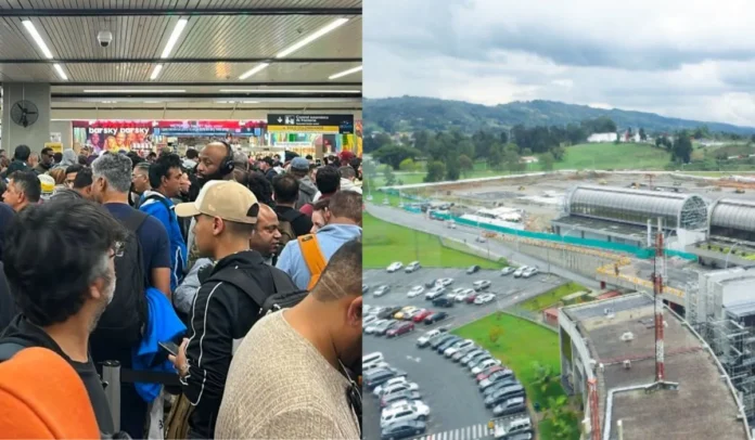 Una foto en el aeropuerto de Medellín desató la polémica por el turismo sexual.