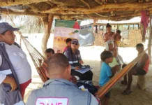 ¿A qué edad mueren los colombianos? Funcionarios del DANE censando al norte de Colombia