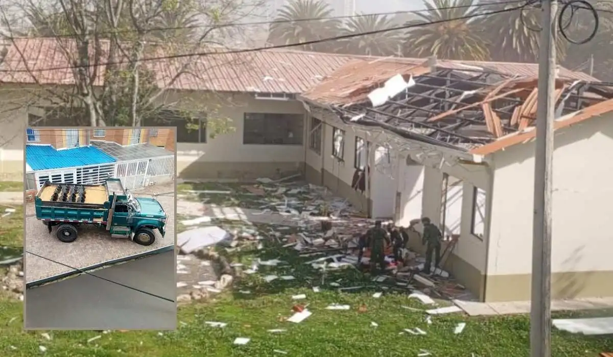 Hallan volqueta con explosivos cerca del Batallón Simón Bolívar