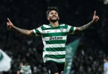 Gol del colombiano Luis Suárez impulsa al Sporting al octavo lugar de Champions Luis Suárez marca y el Sporting CP se hace fuerte en la Champions League