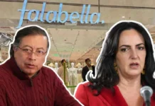 María Fernanda Cabal responsabiliza a Petro por explosivos en tiendas Falabella María Fernanda Cabal responsabilizó al Gobierno Petro por el hallazgo de artefactos explosivos en tiendas Falabella.