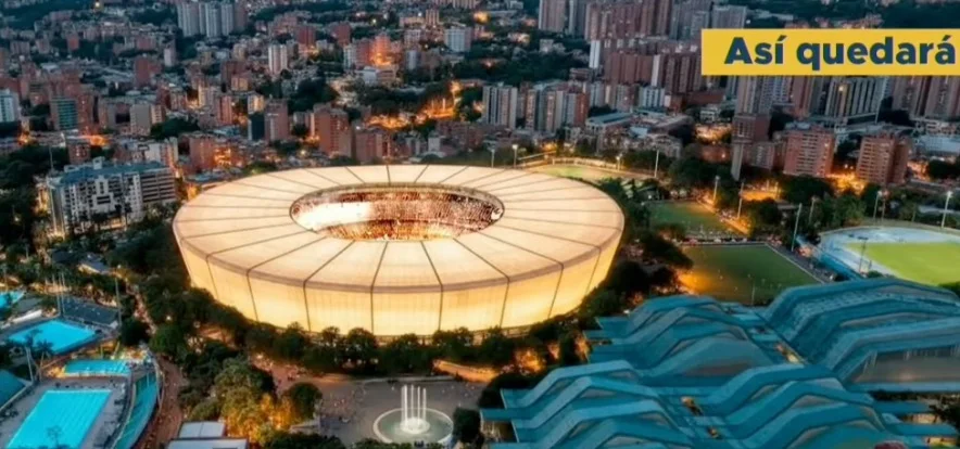 Render estadio Atanasio Girardot