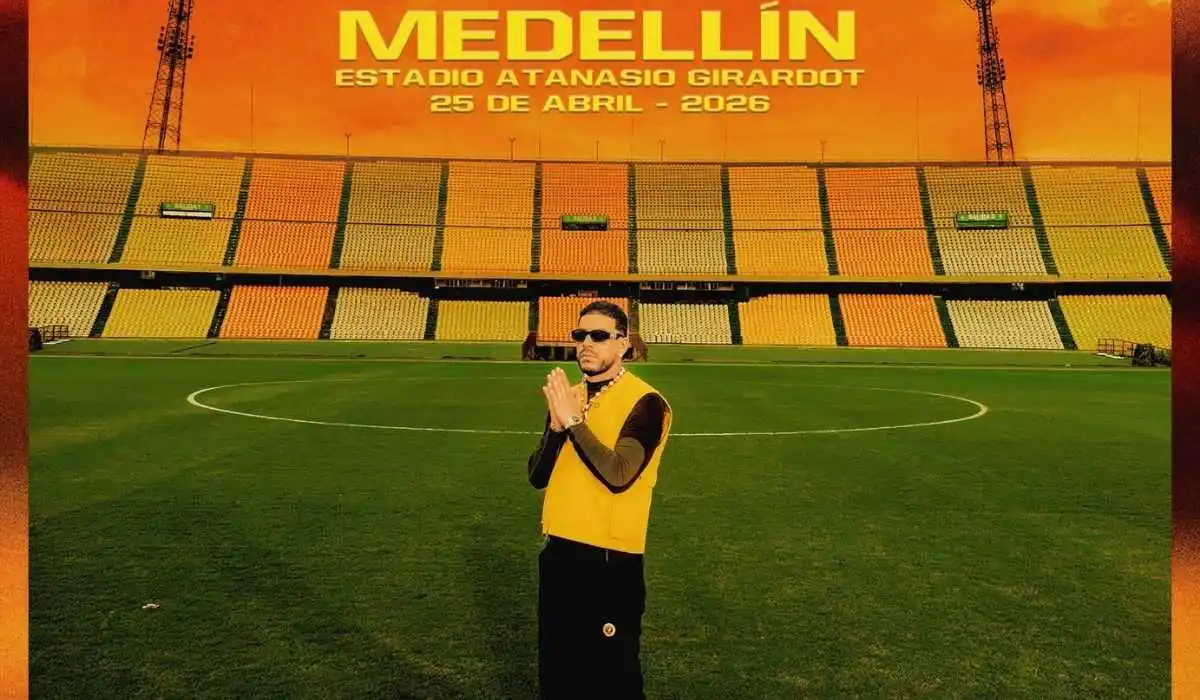 Ryan Castro anuncia el cierre de su gira 'Sende' en Medellín