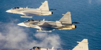 Gobierno Petro le cumple a la fuerza aérea: los modernos aviones Gripen llegarán desde 2027 Aviones Gripen E/F.