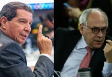 La disputa entre José Félix Lafaurie y José Obdulio expone fracturas en el Centro Democrático José Félix Lafaurie / José Obdulio Gaviria.