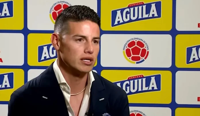 James Rodríguez en entrevista con el Gol Caracol