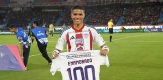 ¿José Enamorado a River Plate?, se vendería en $3 millones de dólares José Enamorado con la camiseta de Junior de Barranquilla