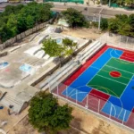 Nuevo Chambacú se consolida como la mayor obra deportiva en ejecución en Cartagena.