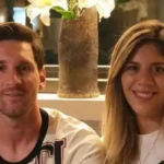 Lionel Messi con su hermana, María Sol
