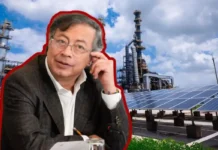 Cartagena se convierte en el epicentro del nuevo modelo energético colombiano El presidente Gustavo Petro inspecciona los avances del Proyecto Coral en la Refinería de Cartagena.