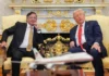 Gustavo Petro y Donald en la Casa Blanca