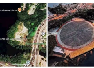 Imagen satelital evidencia tala de manglares en la Plaza de Variedades