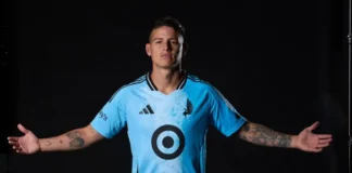 James Rodríguez, nuevo jugador del Minnesota United FC