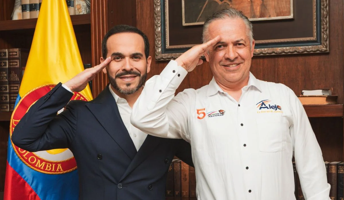 Abelardo de la Espriella y Alejandro Ospina