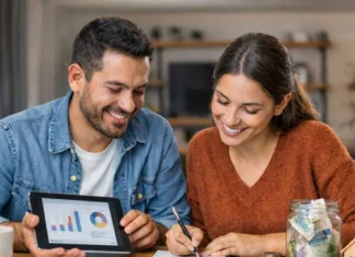 Ahorro con propósito: ¿para qué están usando los colombianos los rendimientos de sus CDT? Pareja planificacion financiera